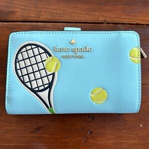 Kate Spade small wallet 8 card holders license holder zipper change holder